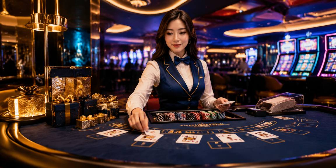zj3979.net Live Casino với dealer thật phát bài từ studio chuyên nghiệp